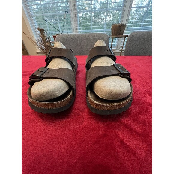 Betula Suede Leather Slingback Sandals - Male Size 12